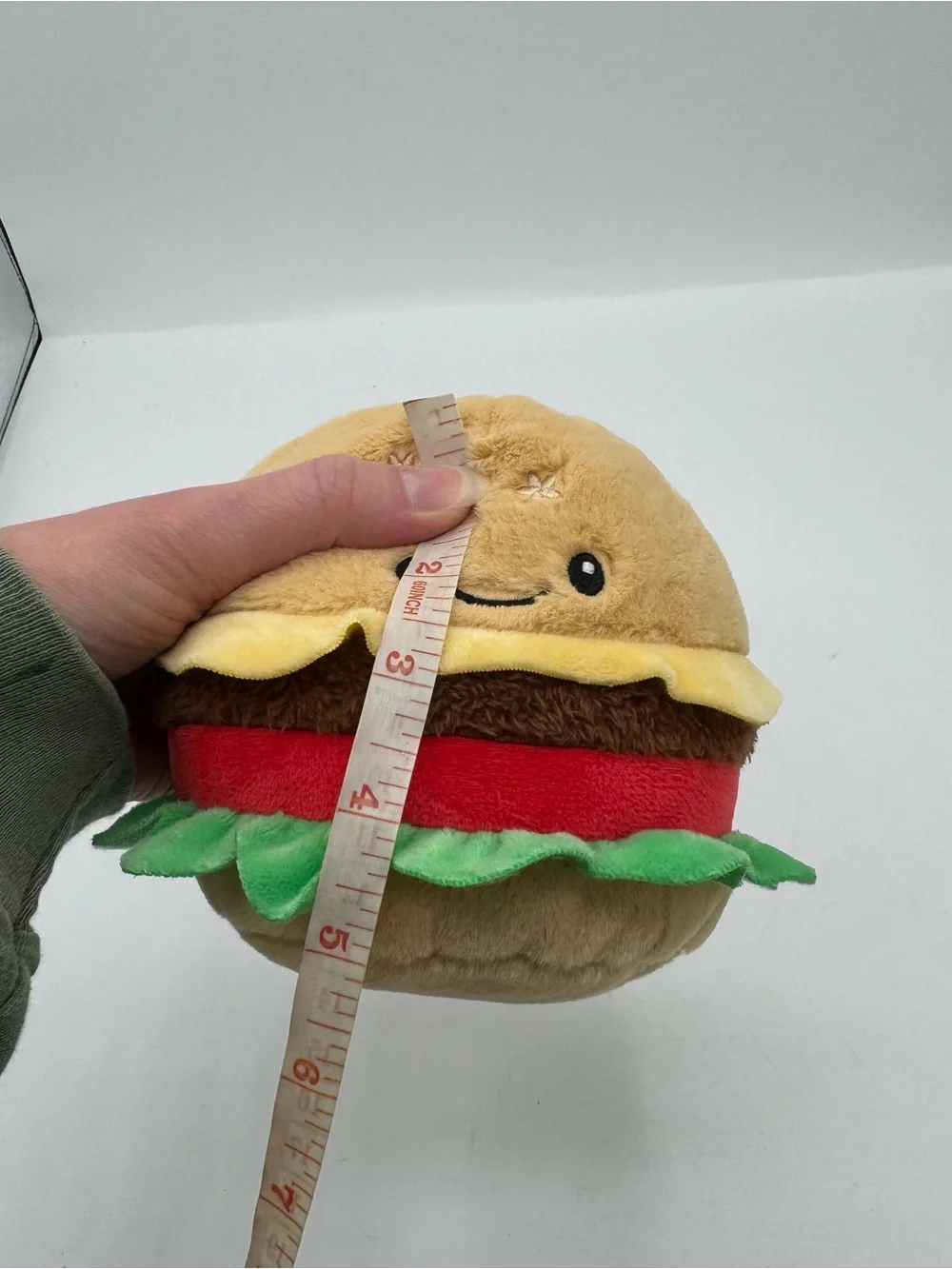 4.5'' Cheeseburger Stuffed Animal Gigglescape new without tags